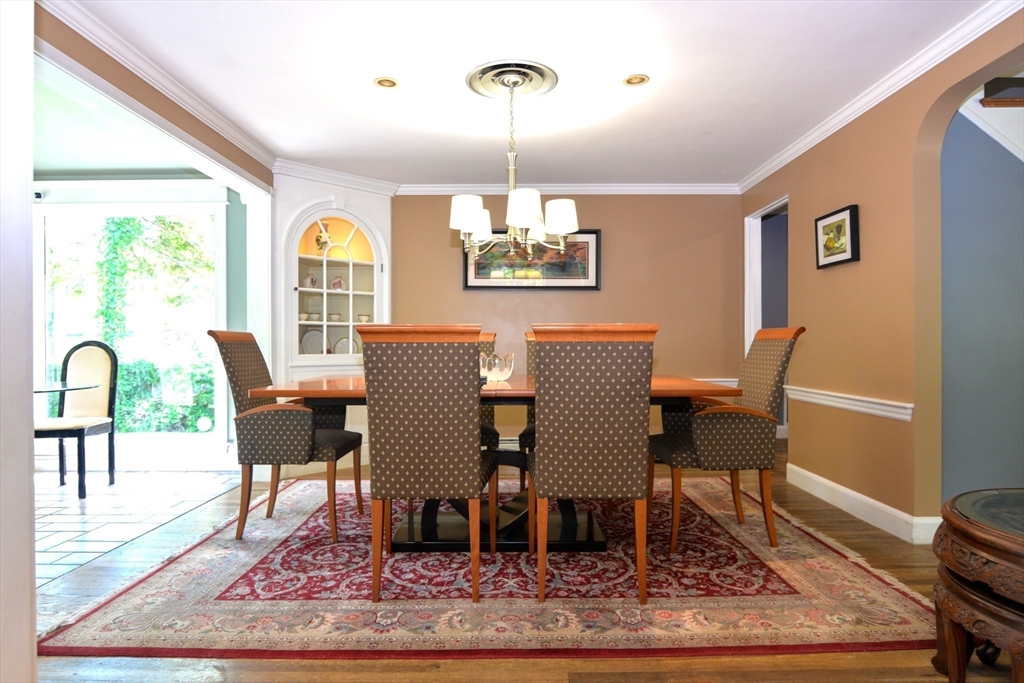 31 Sumner Road Brookline, MA 02445 - Photo 5 of 26 a dining room with furniture a rug and a window