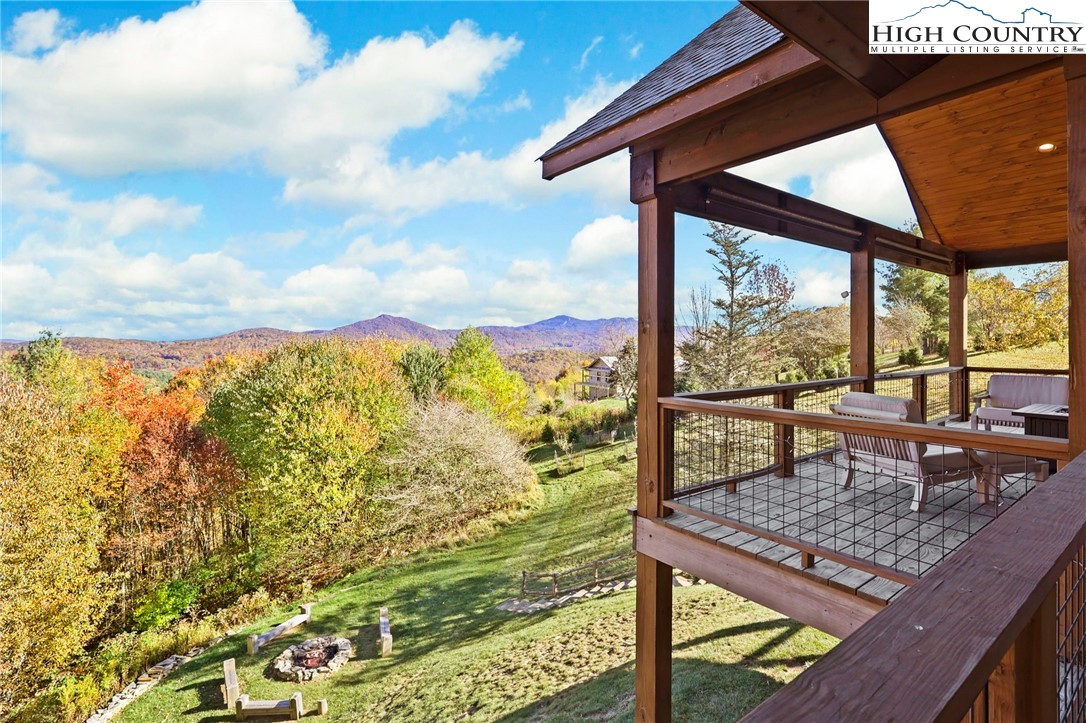 584 Grey Fox Ridge Road Banner Elk, NC 28604 - Photo 3 of 50 a outdoor view of a patio