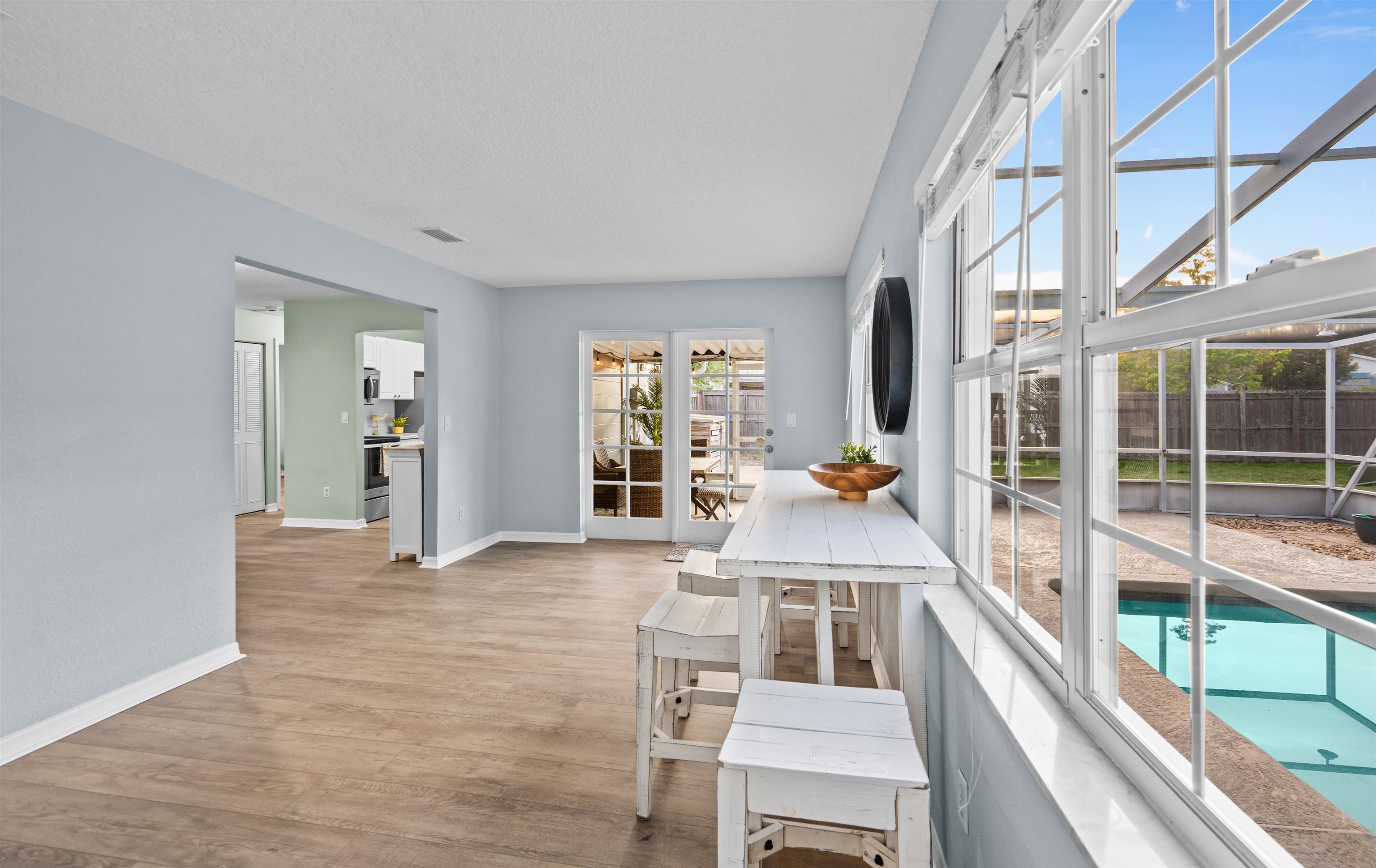 285 Trillo Street St. Augustine, FL 32086 - Photo 22 of 48 Sunroom featuring french doors