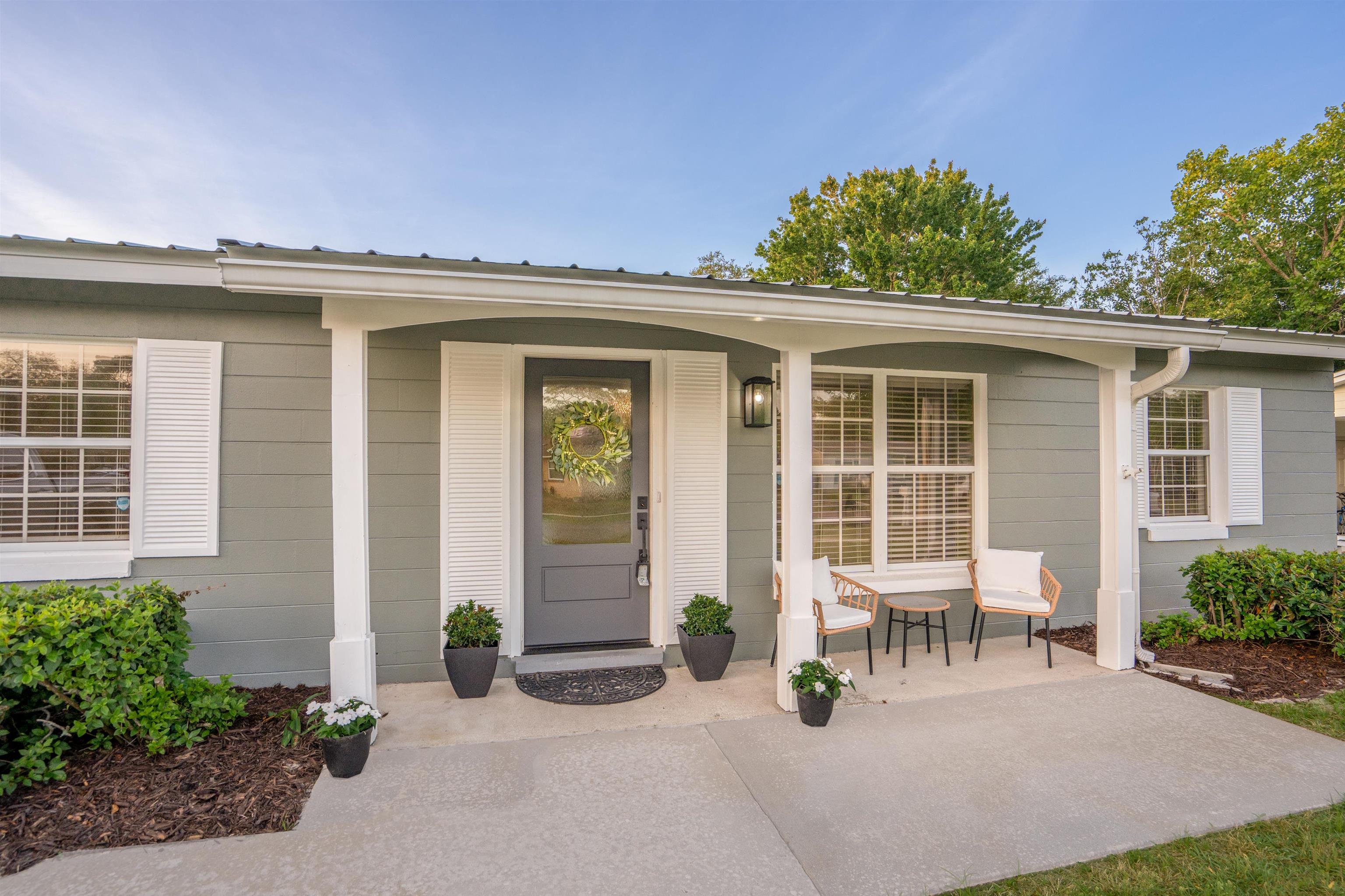 285 Trillo Street St. Augustine, FL 32086 - Photo 3 of 48 View of exterior entry with covered porch