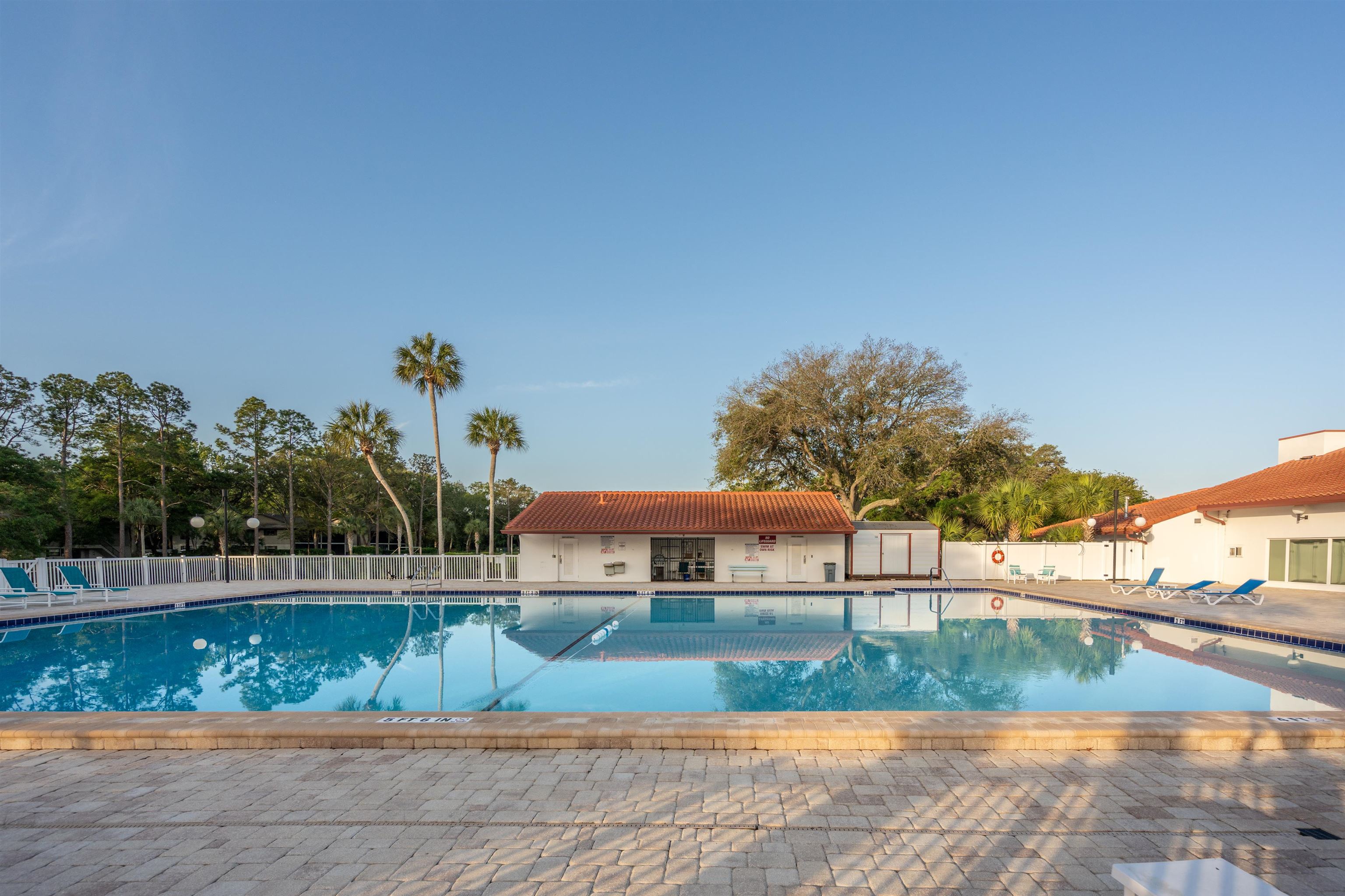 285 Trillo Street St. Augustine, FL 32086 - Photo 43 of 48 Community pool featuring a patio area