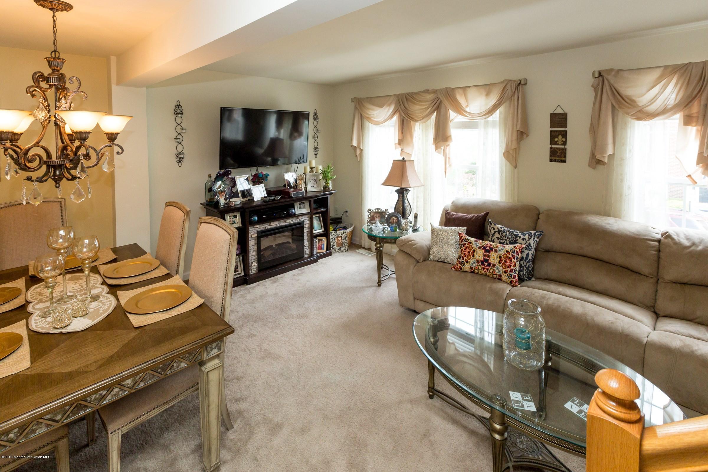 54 Saxton Road Farmingdale, NJ 07727 - Photo 8 of 23 Living/Dining Room Combo