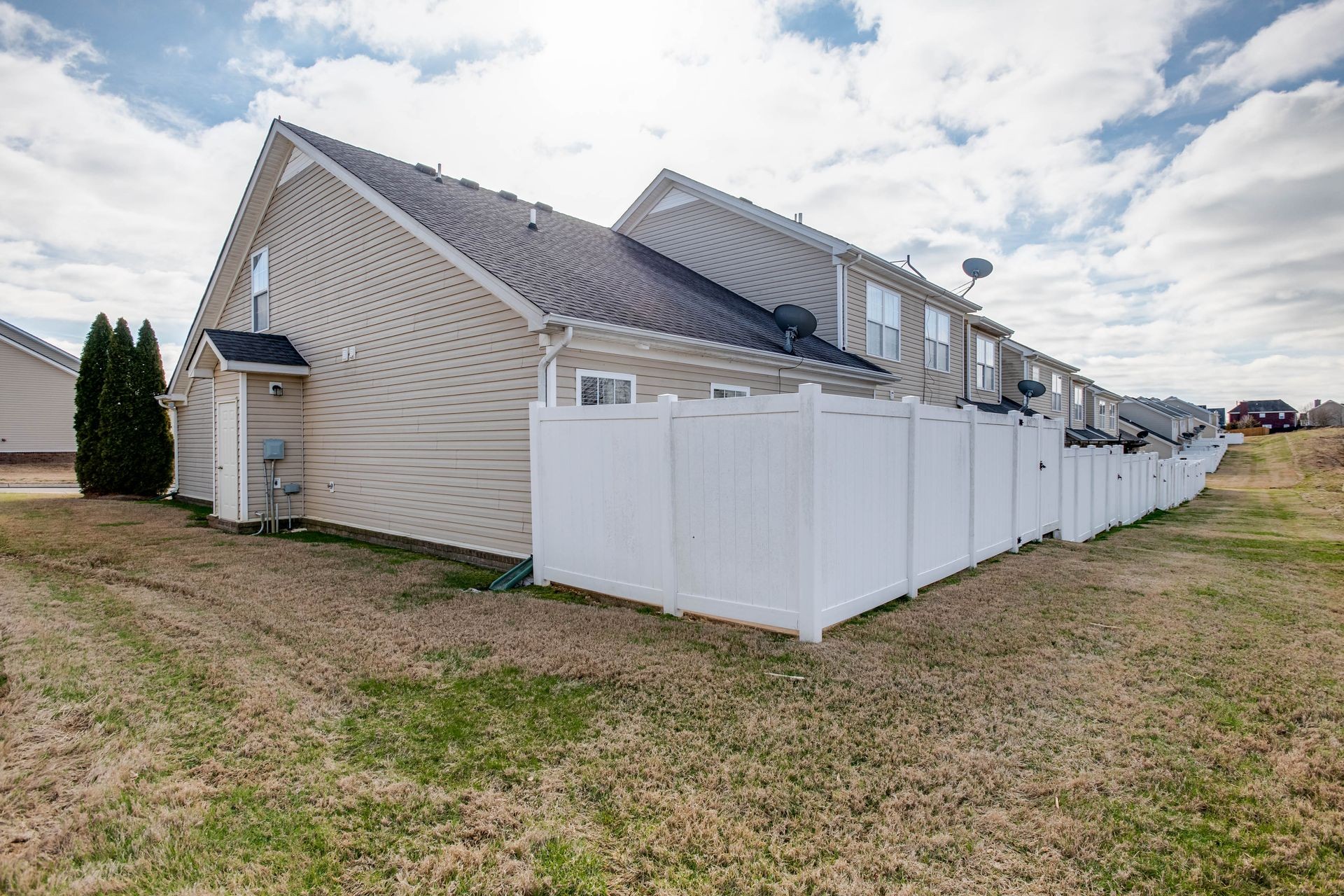 3057 Soaring Eagle Way Spring Hill, TN 37174 - Photo 26 of 32 a view of a house with backyard and wooden fence