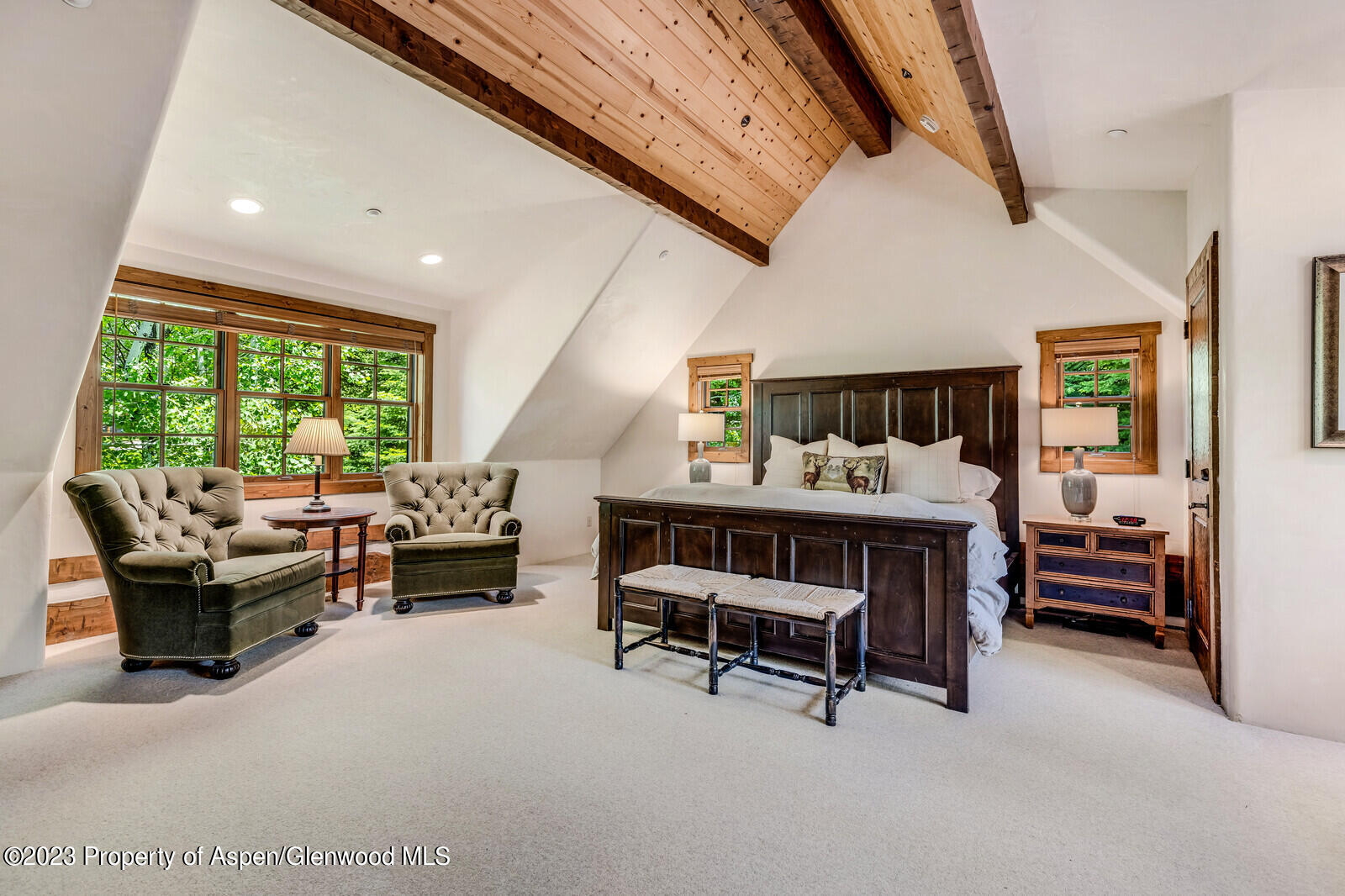 6 A Arbaney Ranch Road Basalt, CO 81621 - Photo 20 of 44 a living room with furniture and a large window