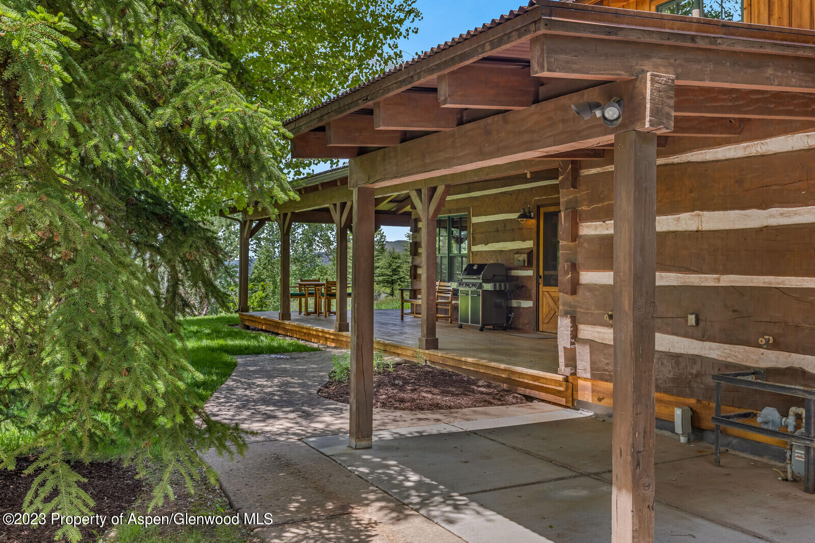 6 A Arbaney Ranch Road Basalt, CO 81621 - Photo 44 of 44 a view of a house with a porch