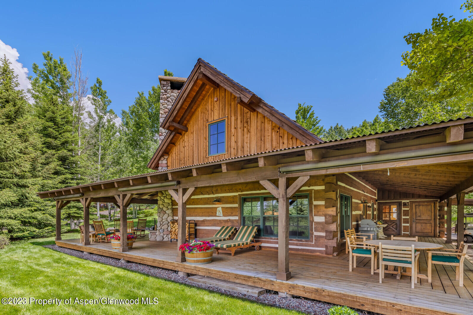 6 A Arbaney Ranch Road Basalt, CO 81621 - Photo 7 of 44 an outdoor space with furniture