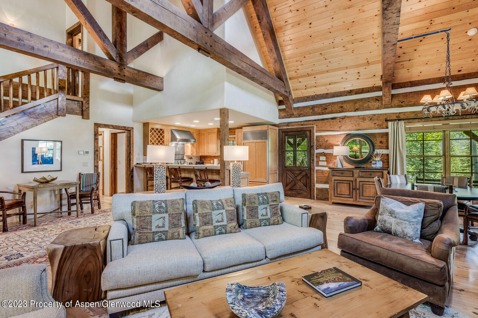 6 A Arbaney Ranch Road Basalt, CO 81621 - Photo 10 of 44 a view of a living room filled with furniture