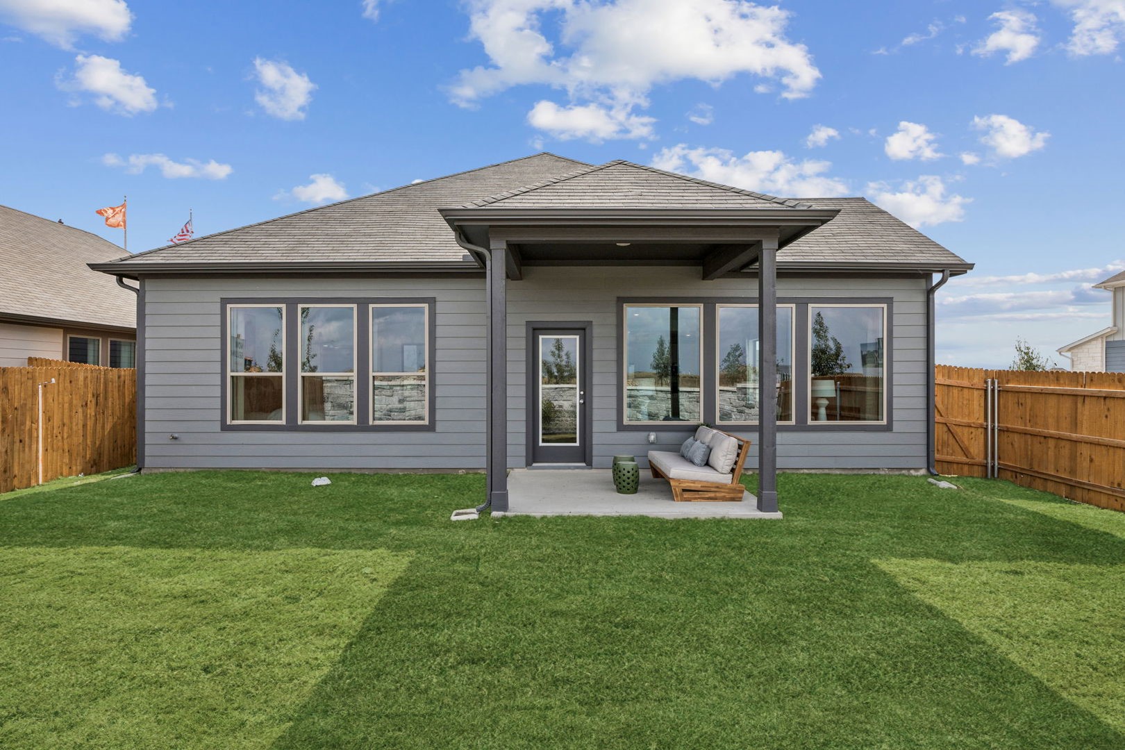 31114 Rena Coast Drive Huffman, TX 77336 - Photo 24 of 28 Patio on the Trinity home plan by Trophy Signature Homes – REPRESENTATIVE PHOTO