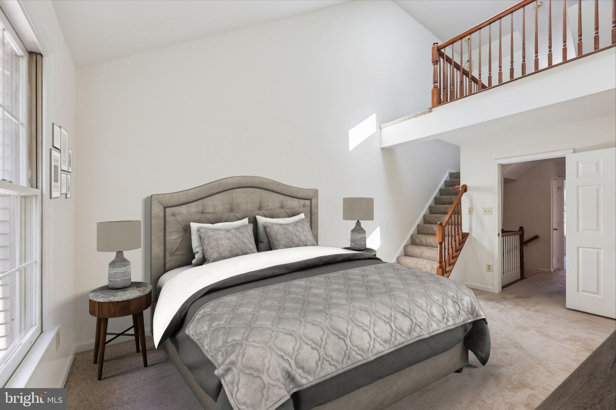 8840 Eagle Rock Lane Springfield, VA 22153 - Photo 23 of 52 a bedroom with a bed and a window