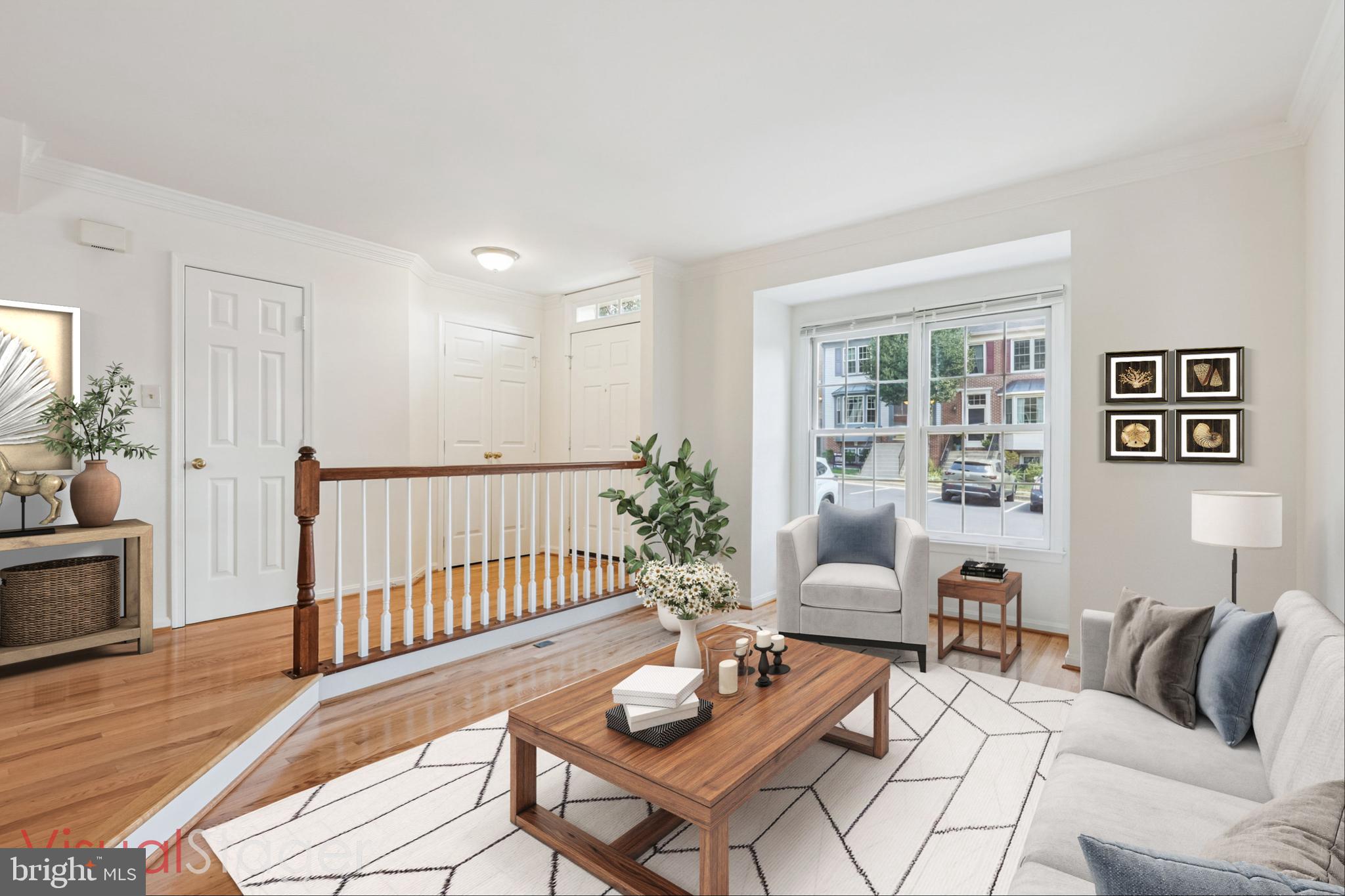 8840 Eagle Rock Lane Springfield, VA 22153 - Photo 8 of 52 a living room with furniture and wooden floor