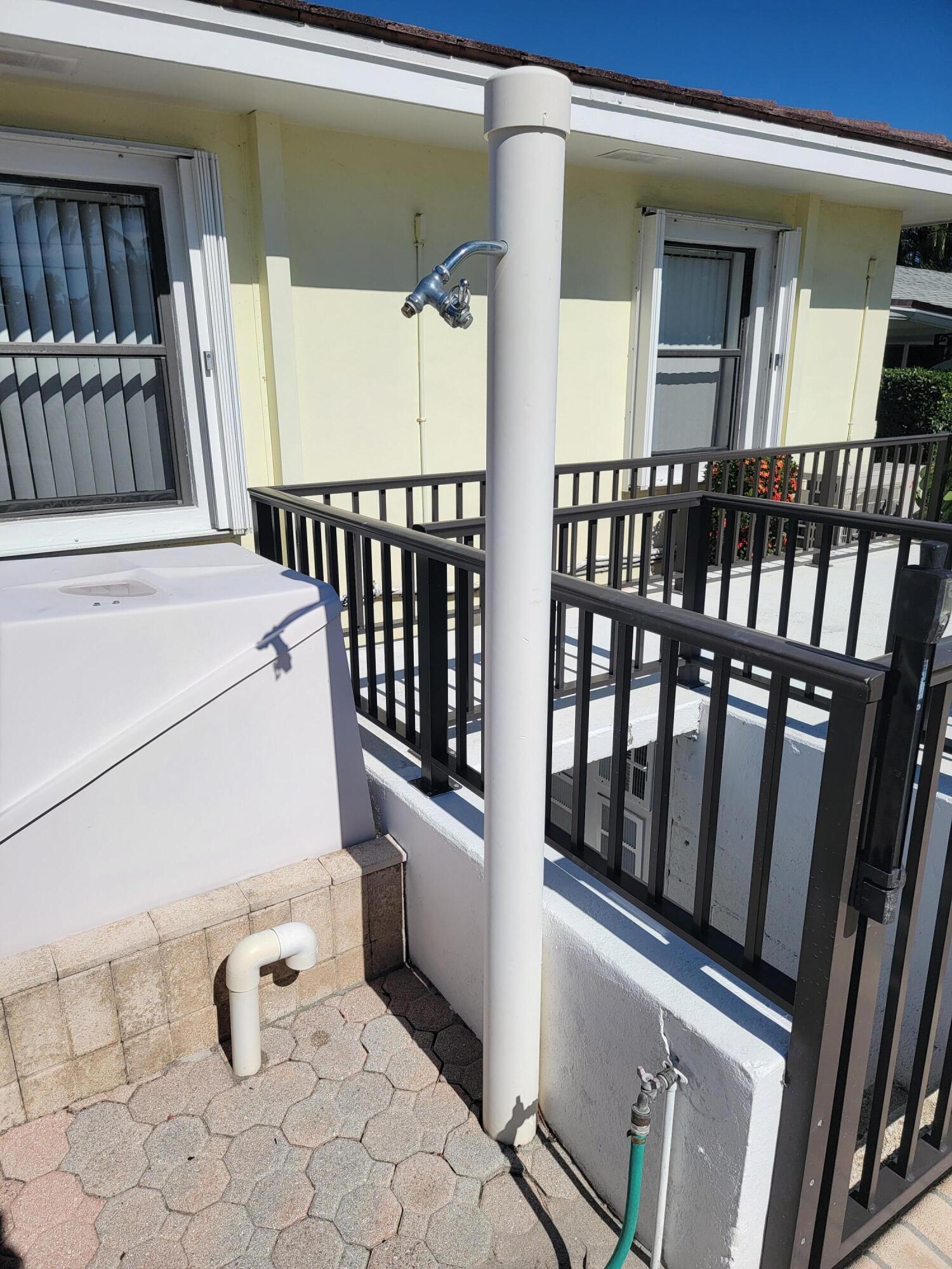 1 Tropical Drive, Unit 8 Ocean Ridge, FL 33435 - Photo 16 of 16 outdoor shower