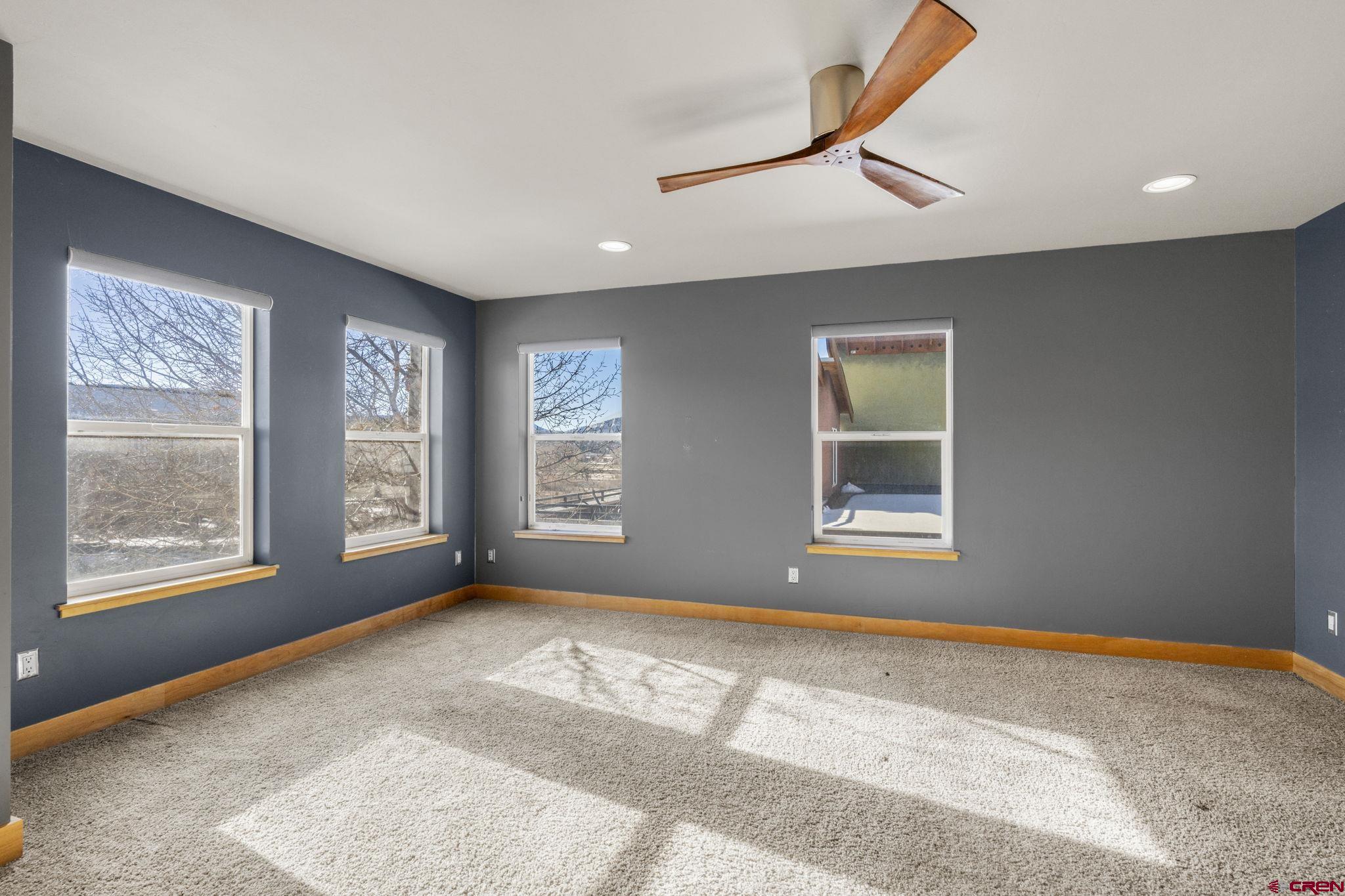 580 Animas View Drive, Unit 1 Durango, CO 81301 - Photo 20 of 43 a view of an empty room with a window