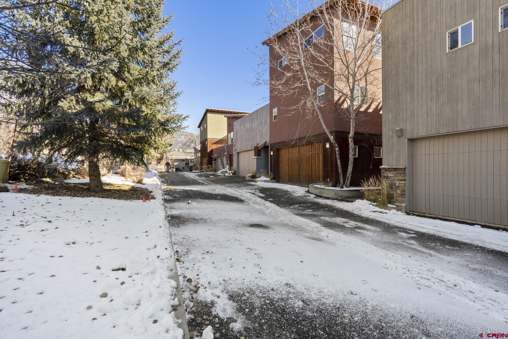580 Animas View Drive, Unit 1 Durango, CO 81301 - Photo 38 of 43 a view of a road with a large tree