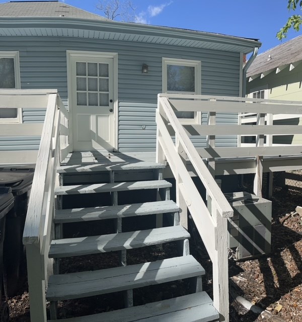 1352 Rhodes Street, Unit B Columbus, GA 31901 - Photo 11 of 12 a view of entryway with wooden floor and a front door