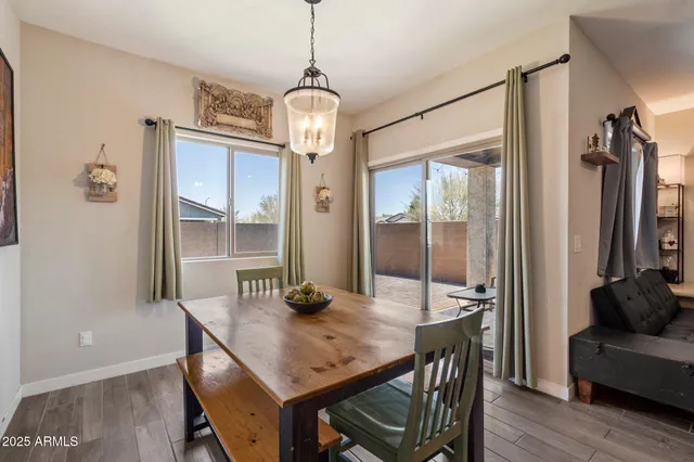 a view of yard with swimming pool and green space