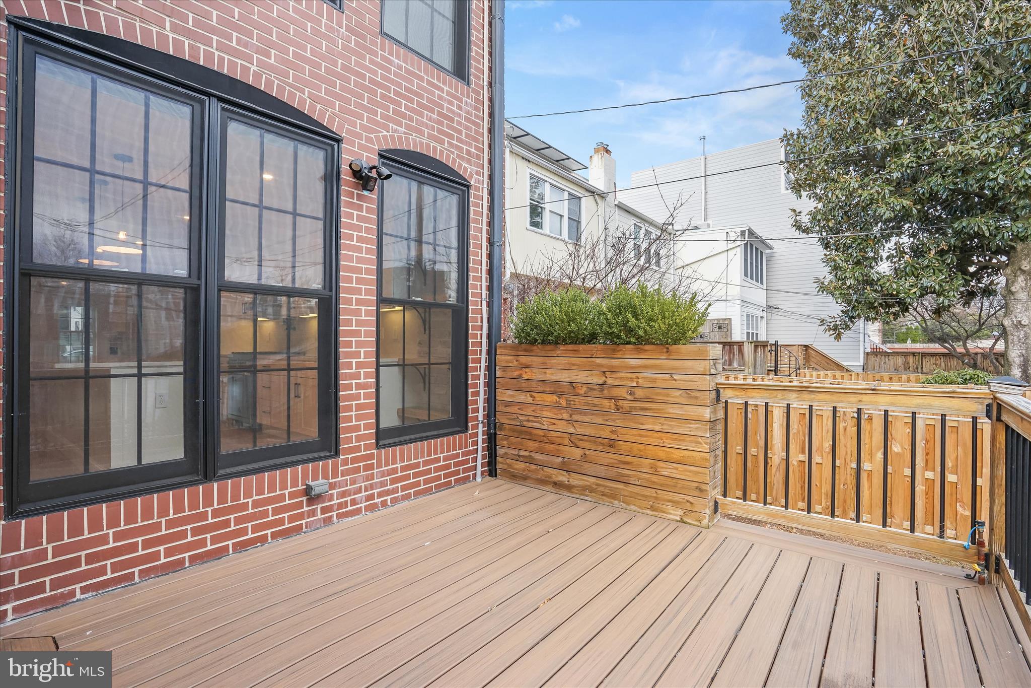 3626 T Street Northwest Washington, DC 20007 - Photo 47 of 61 a view of a wooden deck
