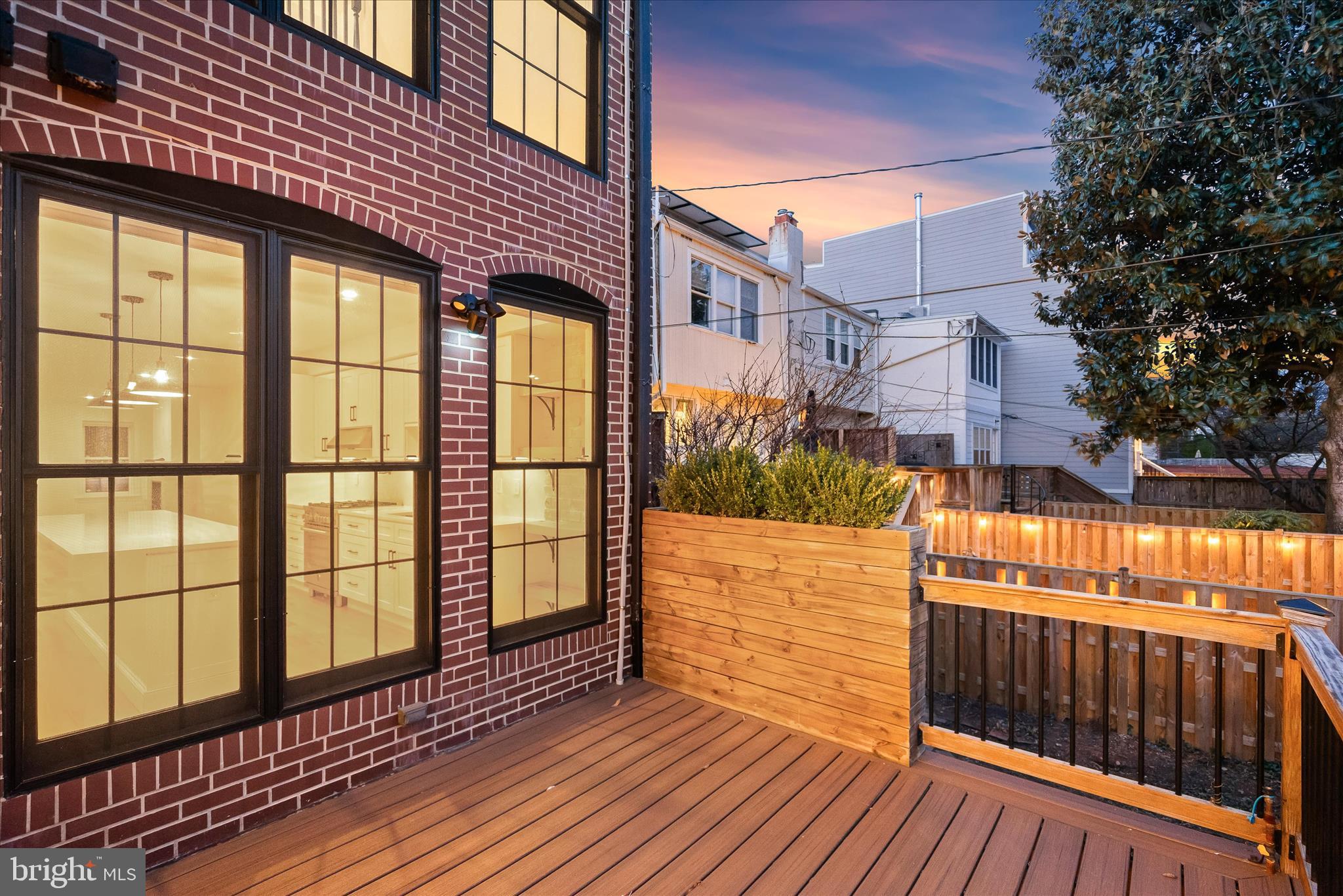 3626 T Street Northwest Washington, DC 20007 - Photo 53 of 61 a view of a brick house with a large window