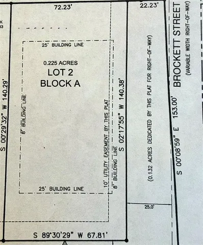 $79,900 | Tbd East North Street, Aubrey, TX 76227