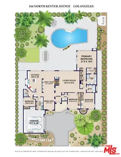$4,250,000 | 816 North Kenter Avenue, Los Angeles, CA 90049