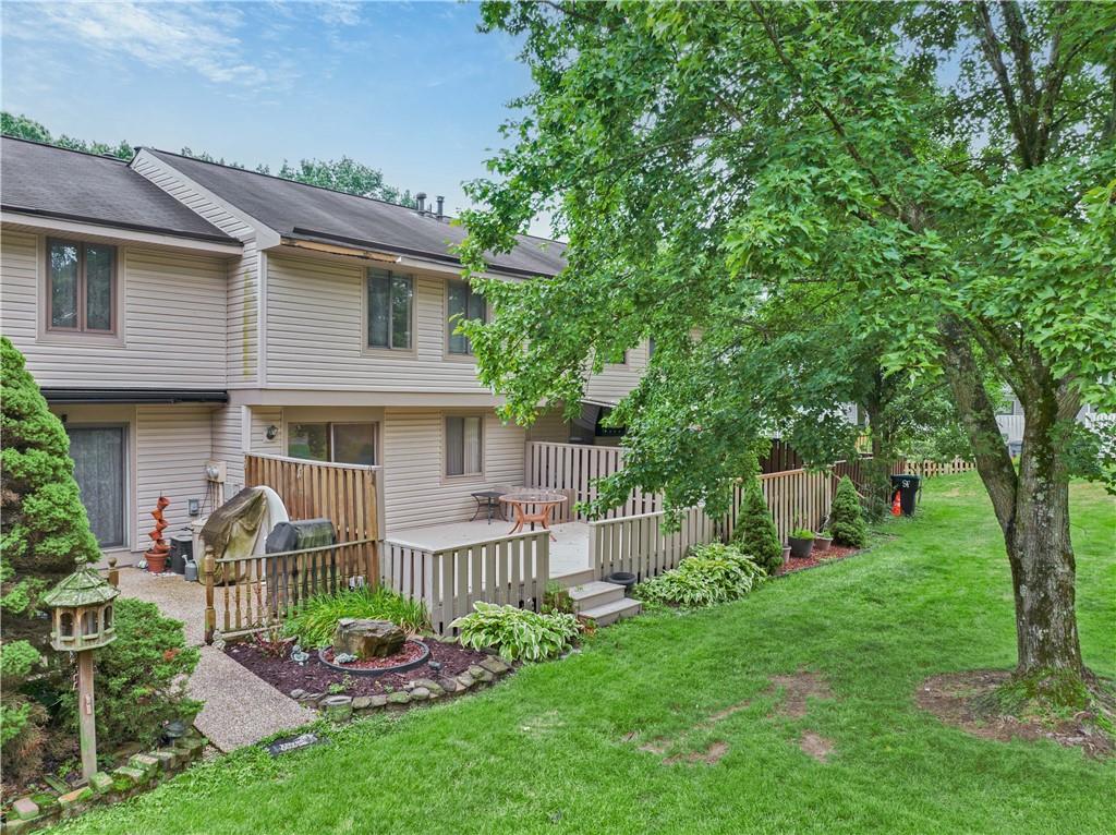 520 Hunters Path Road Bridgeville, PA 15017 - Photo 32 of 39 Rear Deck looks out to Green Space.