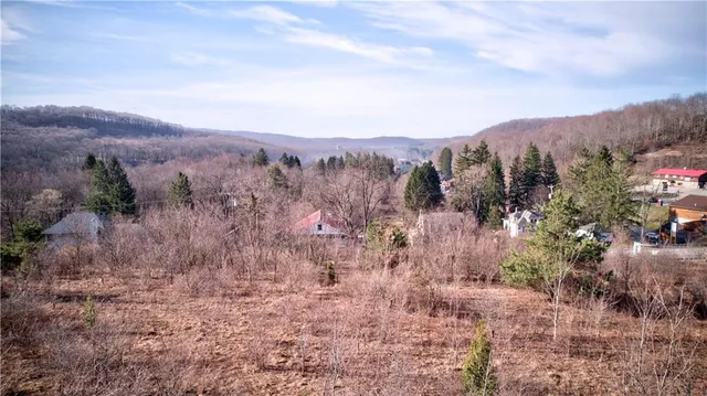 a view of a outdoor space with mountain view