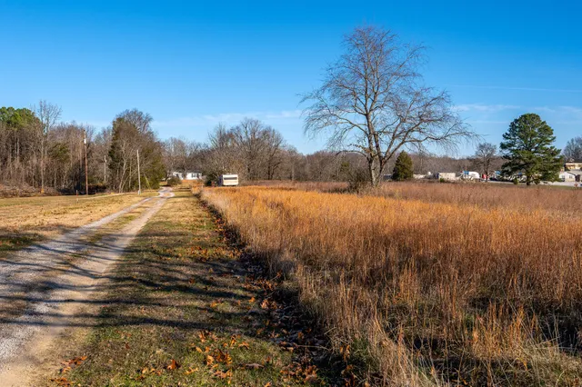 a view of an outdoor space with a lake view