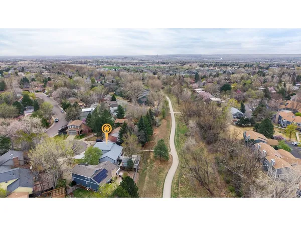 a view of city and mountain