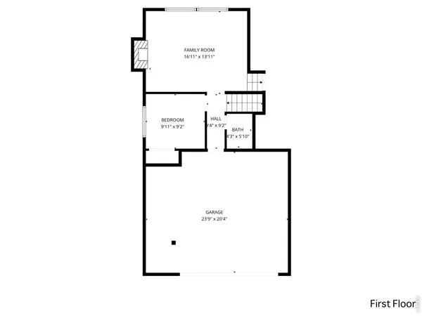 a picture of a floor plan