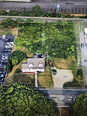 215 Shaker Road East Longmeadow, MA 01028 - Photo 3 of 3 an aerial view of a house with a lake view