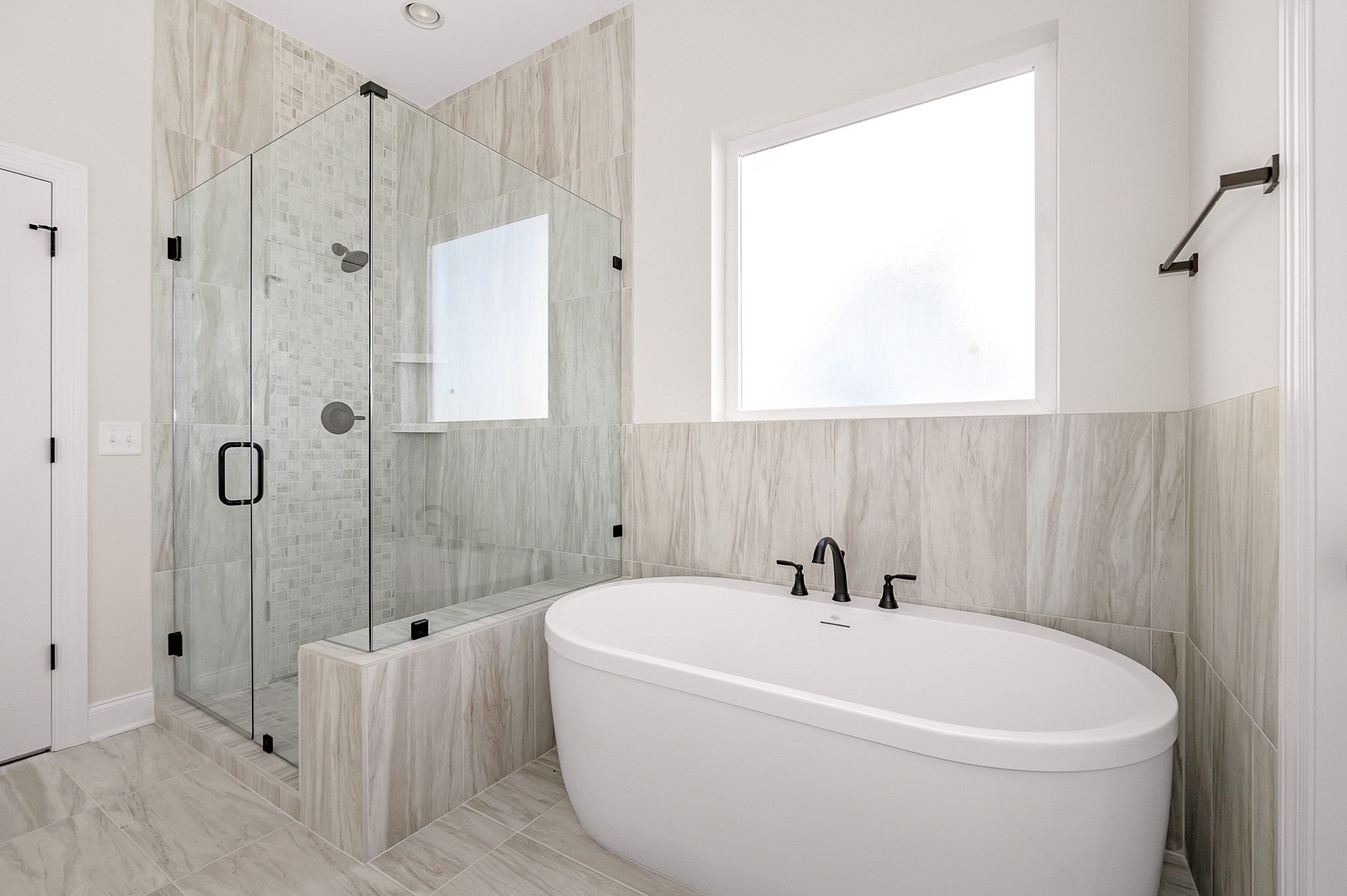 4209 McCown Way Murfreesboro, TN 37127 - Photo 15 of 29 a white bath tub sitting next to a shower