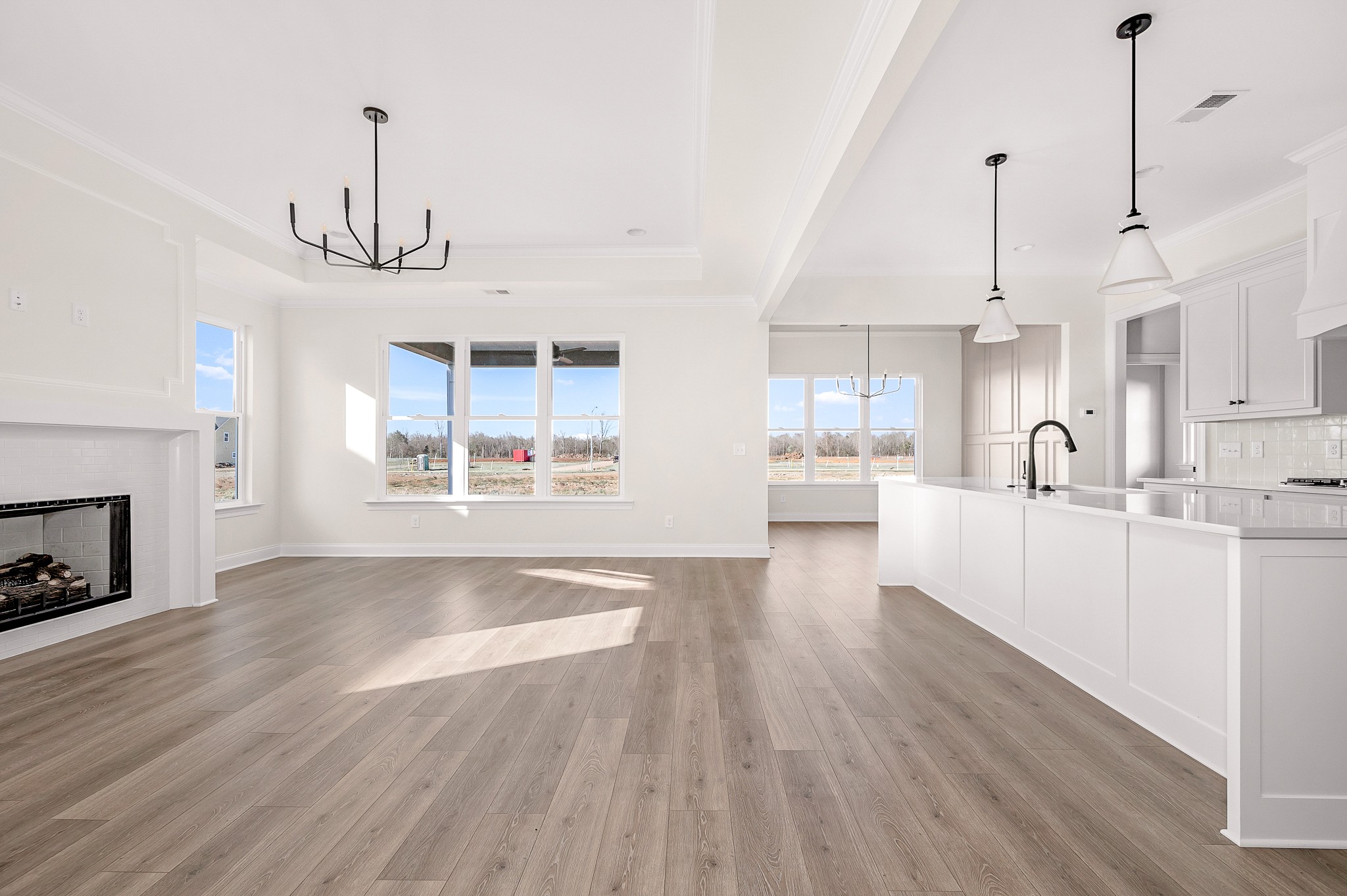 4209 McCown Way Murfreesboro, TN 37127 - Photo 6 of 29 a view of a kitchen with wooden floor and a window