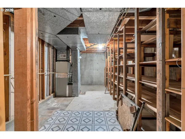 a view of entryway with a wooden floor