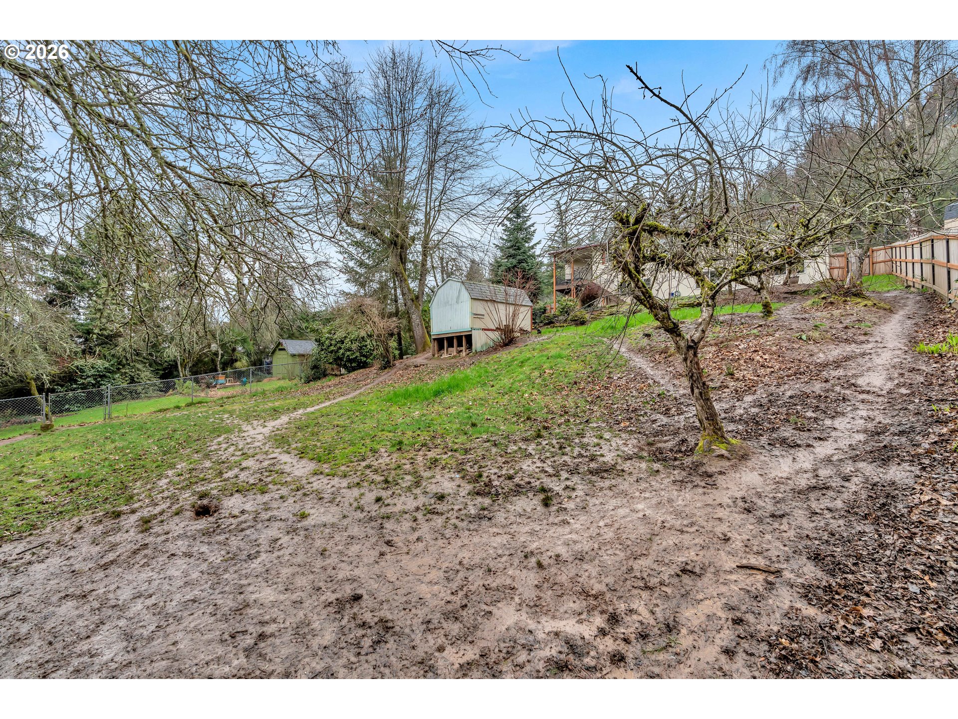 1320 Southwest 31st Street Gresham, OR 97080 - Photo 42 of 48 a view of a yard with plants and trees