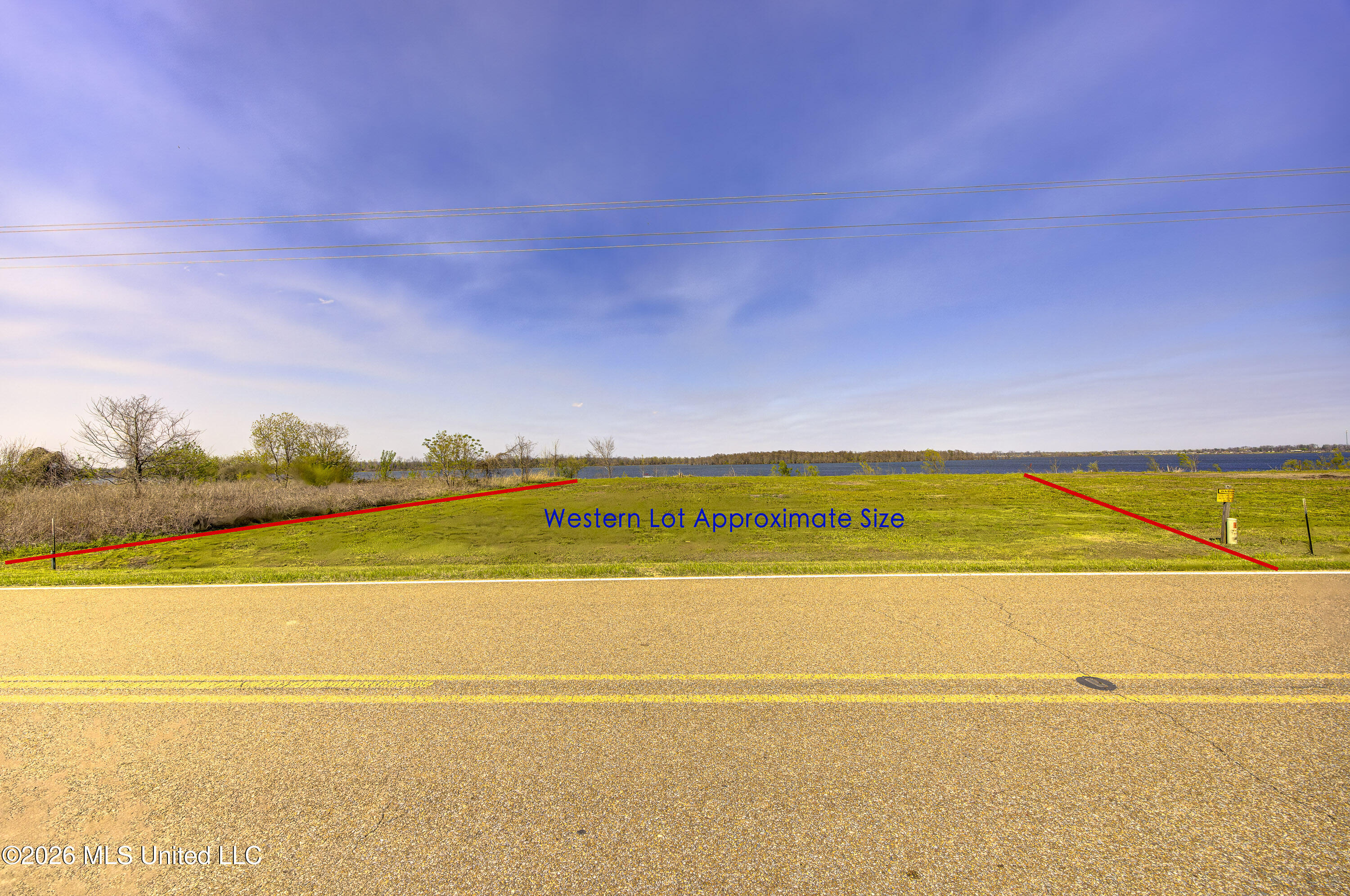 2430 Eagle Lake Shore Road Vicksburg, MS 39183 - Photo 1 of 2 Western Lot Ground View