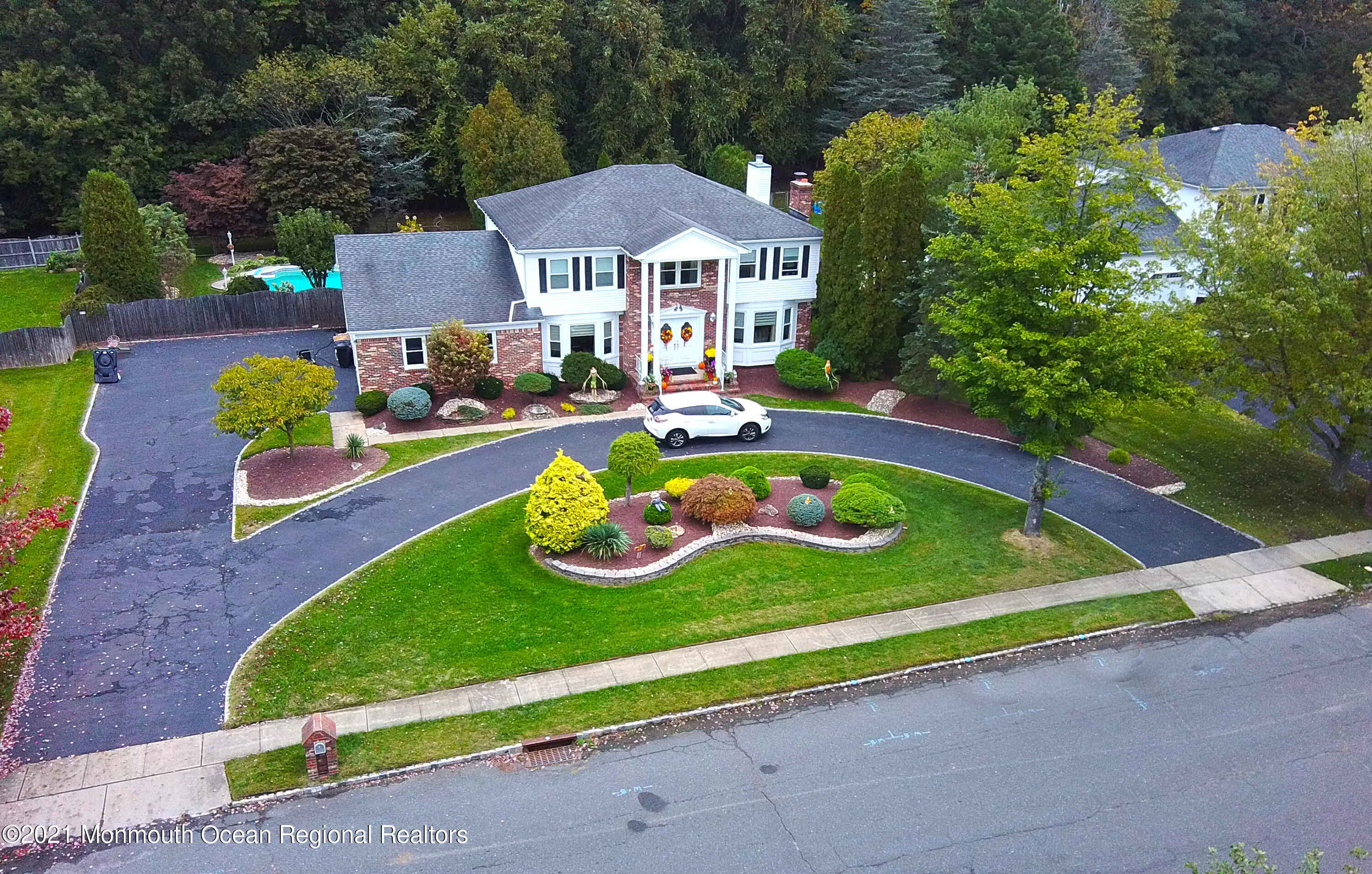 ARIEL VIEW OF FRONT