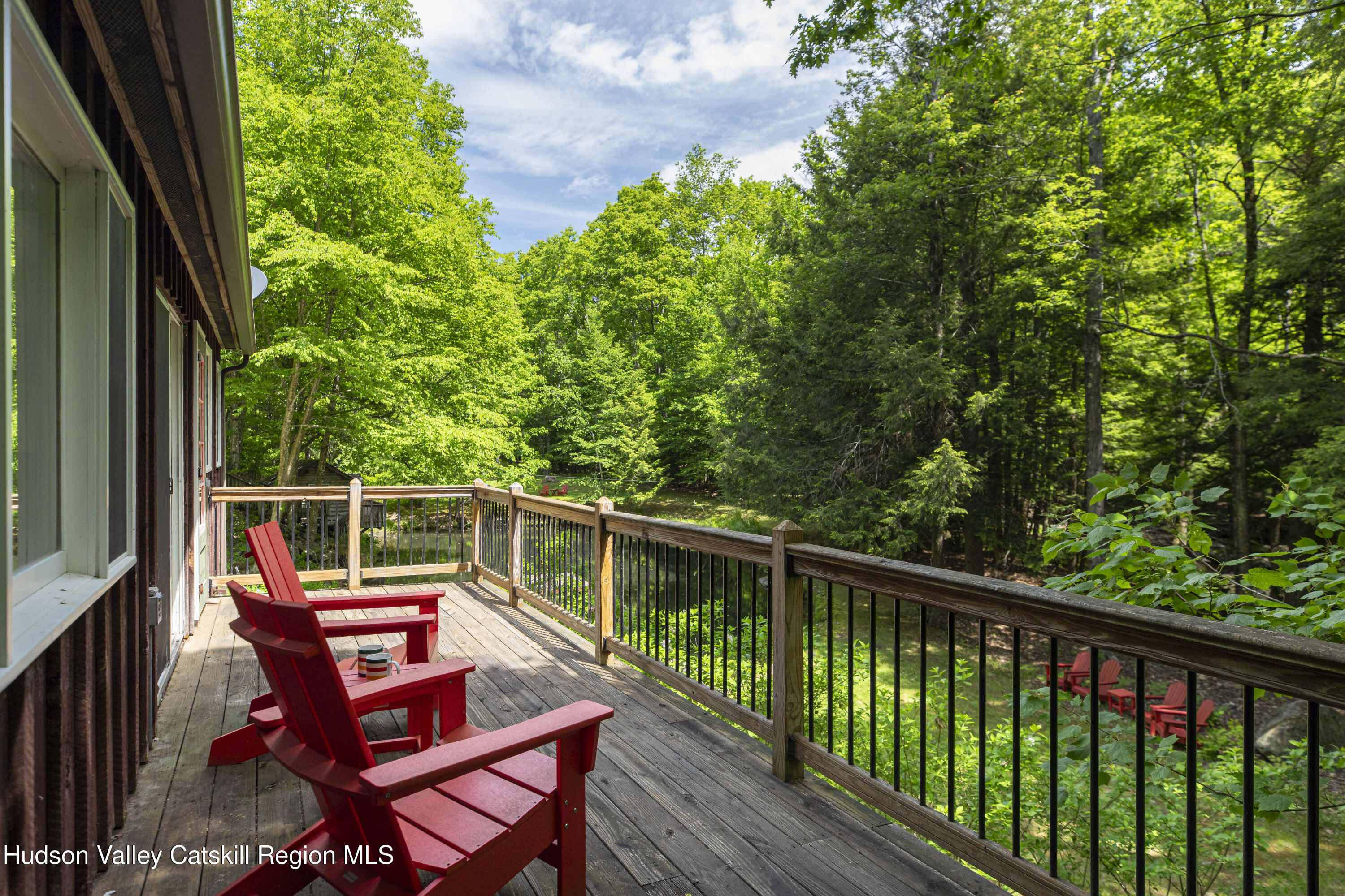 22 Old Mill Road Stephentown, NY 12169 - Photo 38 of 55 a view of a two chairs in the balcony