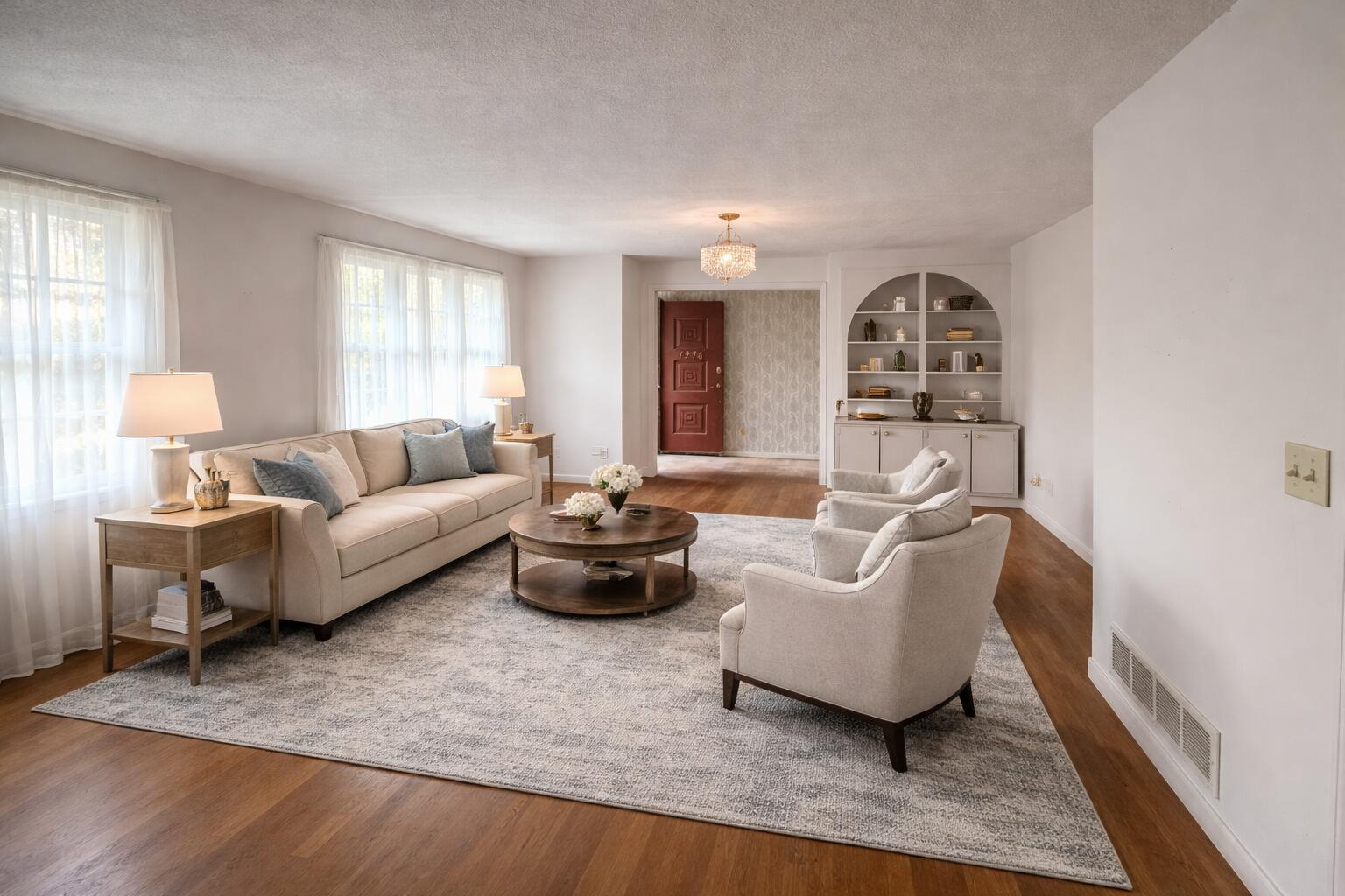 1976 Willow Swamp Road Norway, SC 29113 - Photo 17 of 36 Virtually Staged Formal Living room