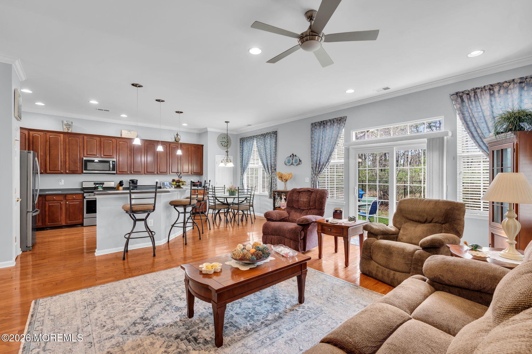 56 Pond View Circle Barnegat, NJ 08005 - Photo 10 of 32 a living room with furniture and a large window