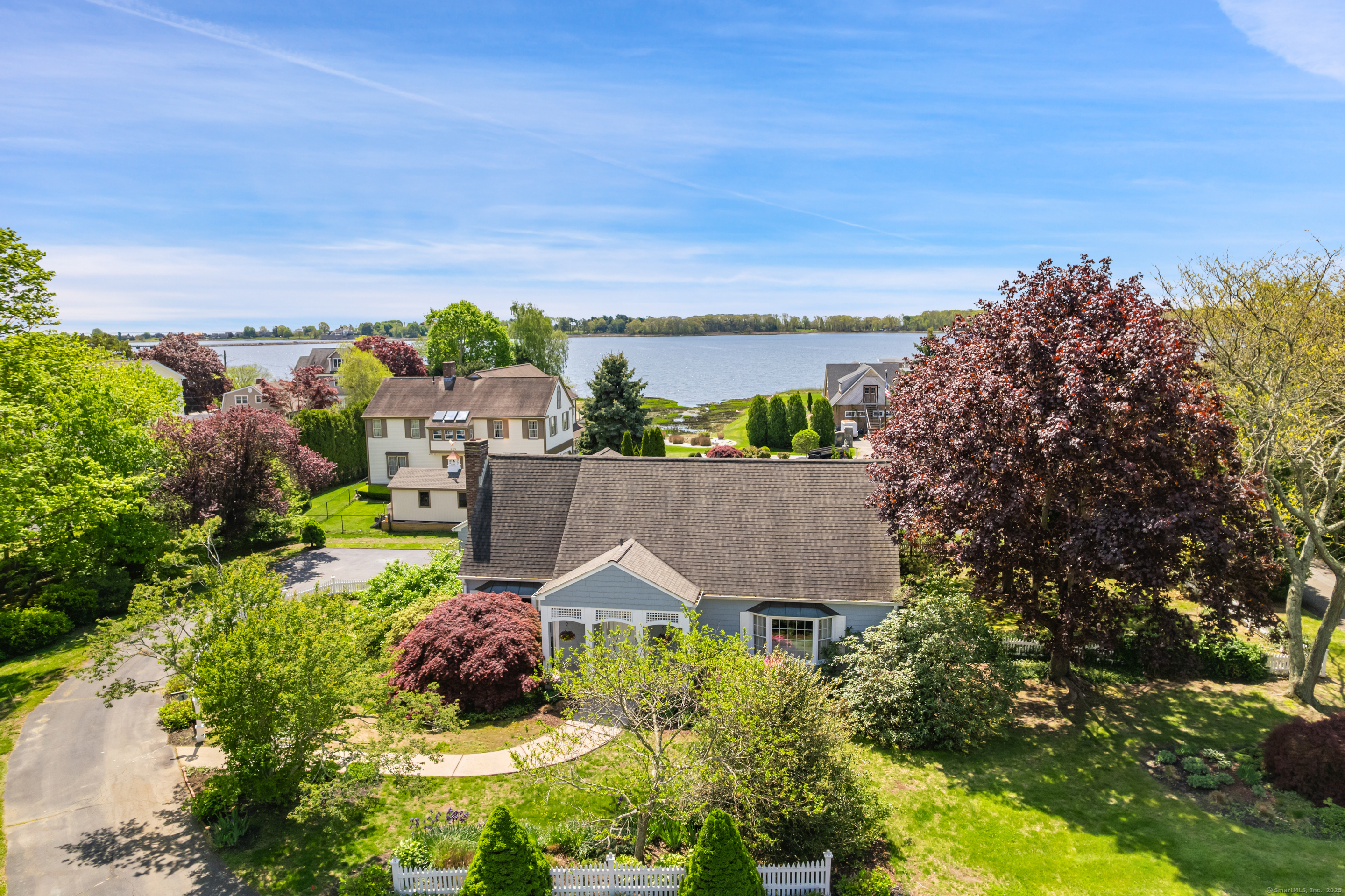 1 Lighthouse Lane Old Saybrook, CT 06475 - Photo 1 of 40 an aerial view of multiple house
