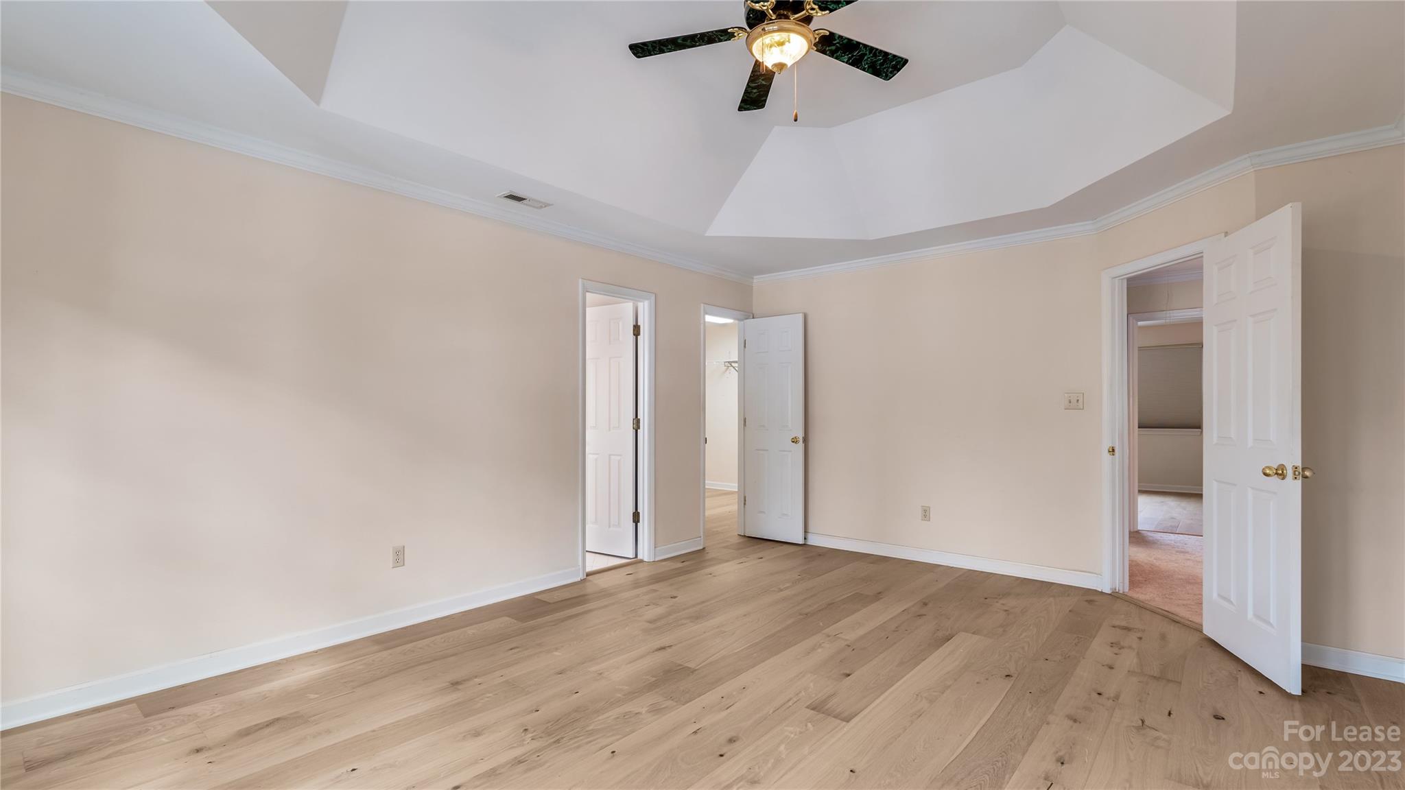 29025 Beaver Run Tega Cay, SC 29708 - Photo 18 of 40 an empty room with a empty space and a ceiling fan