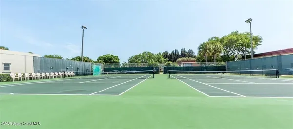 a view of a tennis court