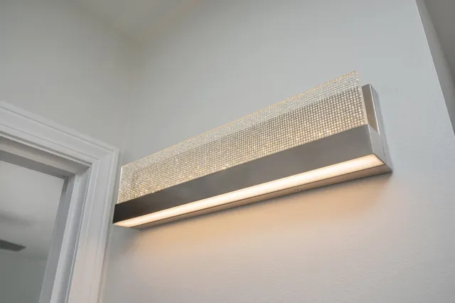 a view of a lake with a yard