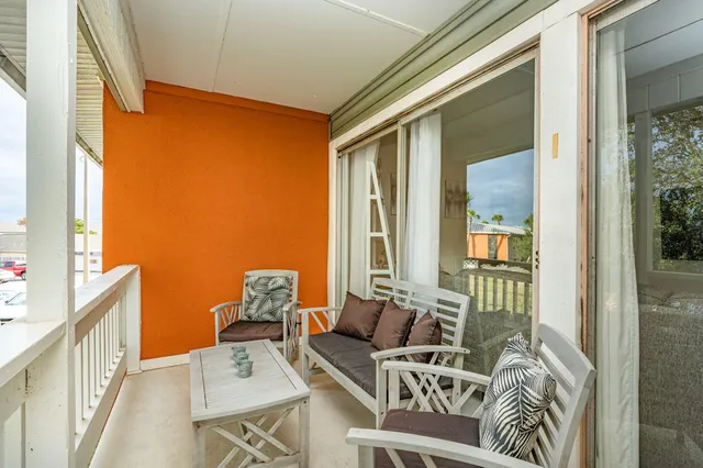 a view of a lake from a yard