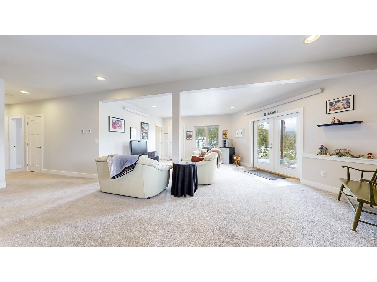 296 Elkridge Road Red Feather Lakes, CO 80545 - Photo 26 of 47 Spacious walk-out basement