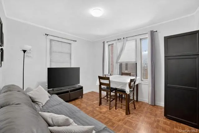 a kitchen with a sink and a refrigerator