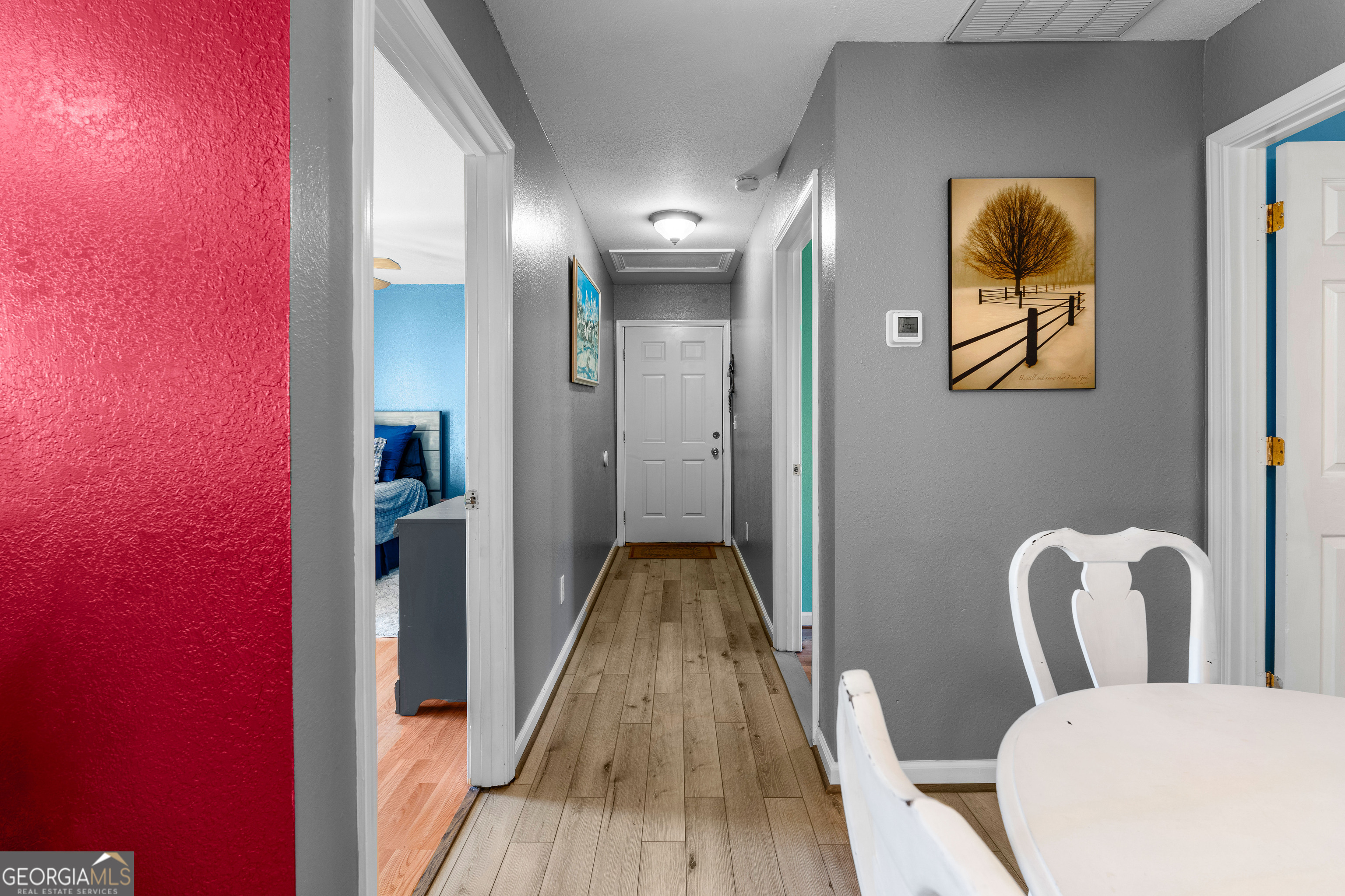 3939 Bevis Road Franklin, GA 30217 - Photo 21 of 40 a view of hallway with furniture and wooden floor