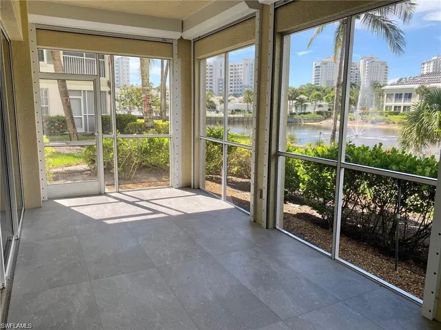 a view of backyard with balcony