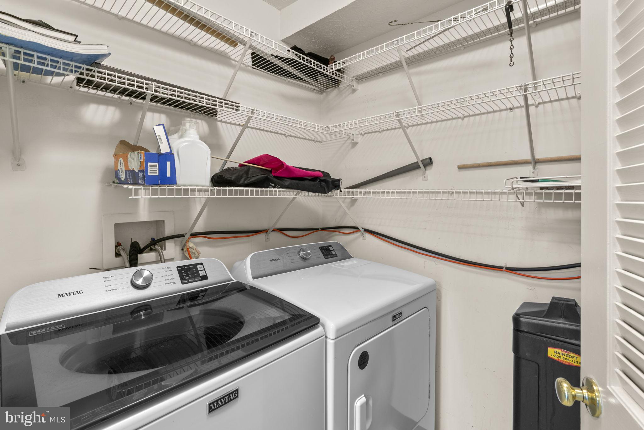 9713 Reese Farm Road, Unit 9713 Owings Mills, MD 21117 - Photo 20 of 30 a utility room with dryer and washer