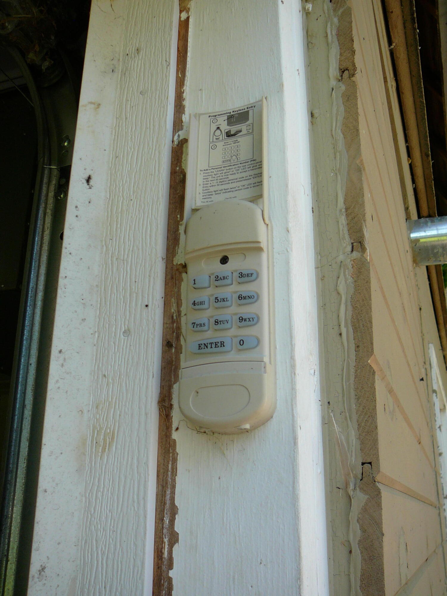297 Bater Road Coldwater, MI 49036 - Photo 19 of 42 Garage key pad