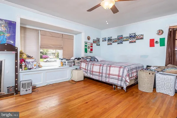 a very nice looking room with a large window